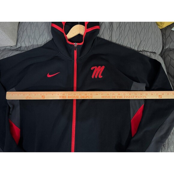 Nike Ole Miss Rebels Basketball Team Issue PE Travel Set Hoodie & Pants Men XL-T - Picture 6 of 16